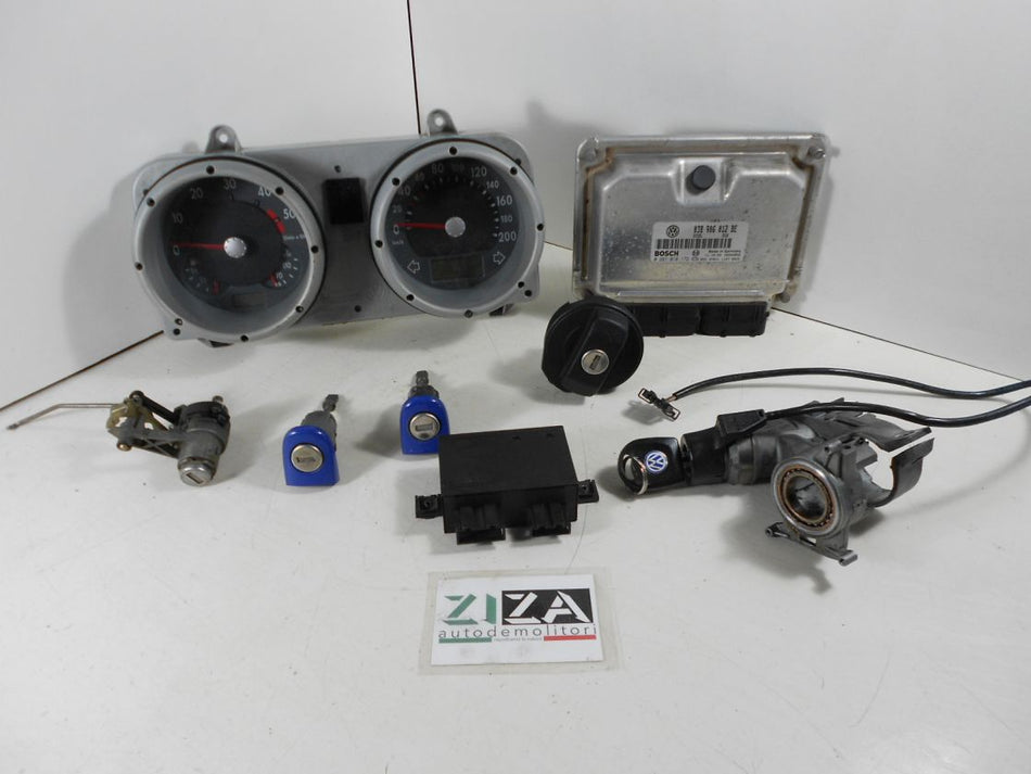Kit Chiave ECU VW Lupo 1.7 SDI 44kw 60cv AKU 2000 038906012BE 0281010179