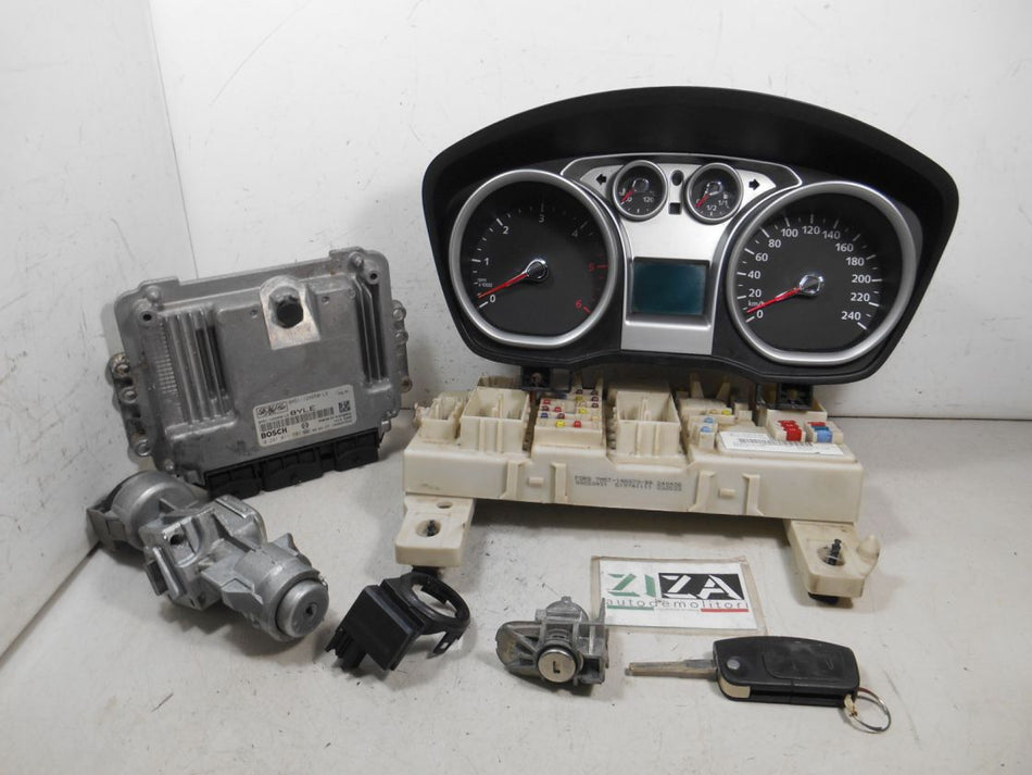 Kit Chiave ECU Ford Focus II 1.6 TDCI 90cv HHDA 2008 8M51-12A650-LE 0281011701