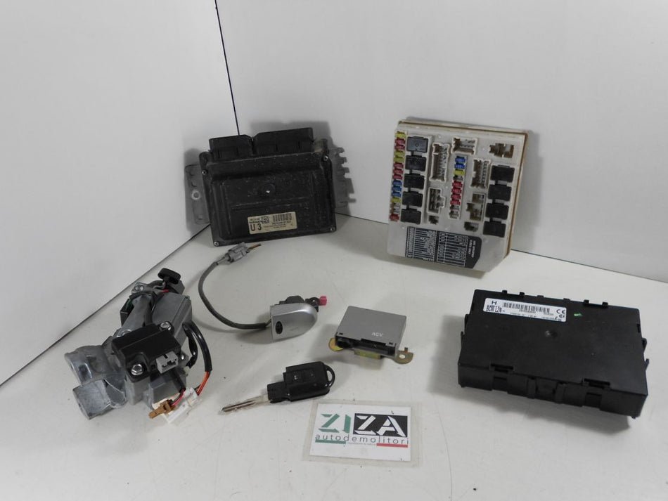 Kit Chiave ECU Nissan Micra K12 1.2 59kw 80cv CR12 2003 MEC32-040
