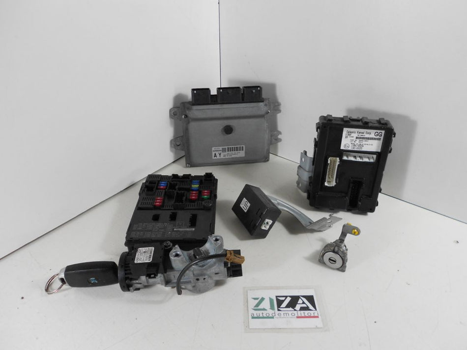 Kit Chiave ECU Nissan Micra K13 1.2 59kw 80cv HR12 2011 A56-E33 284B11HB1E