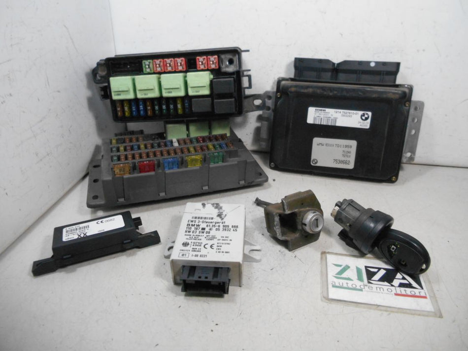 Kit Chiave ECU Mini Cooper S R50 1.6 170cv W11B16A 2003 1214-7520019-01