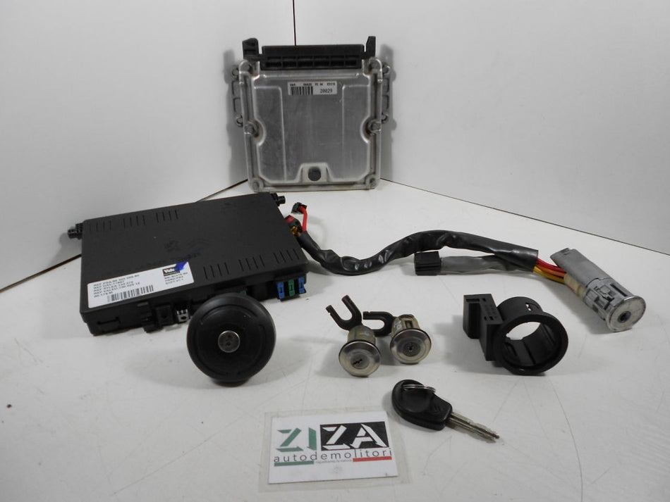 Kit Chiave ECU Citroen Xsara Picasso 2.0 90cv RHY 2000 9635158480 9632526880