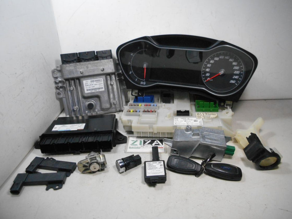 Kit Chiave ECU Ford Mondeo III Res 2.0 120kw TXBA 2013 BG91-12A650-FJD