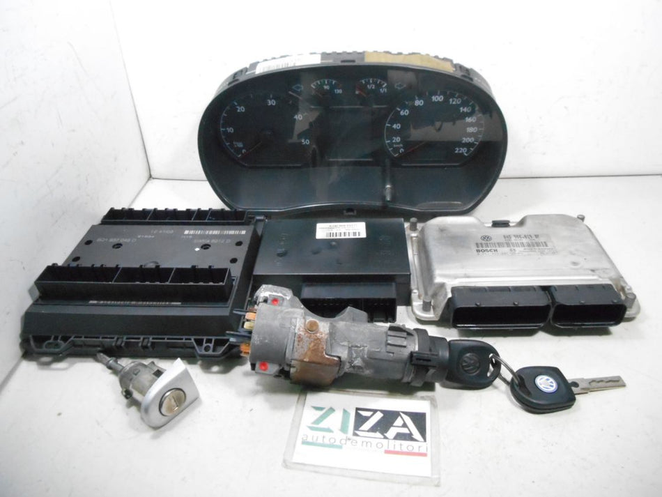 Kit Chiave ECU VW Polo 9N 1.4 TDI 55kw AMF 2004 045906019BF 0281011241