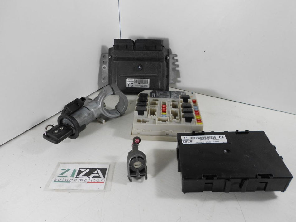 Kit Chiave ECU Nissan Micra K12 1.2 16V 59kw 80cv CR12 2007 MEC37-320