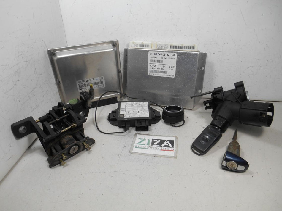 Kit Chiave ECU Mercedes W168 A170 1.7 70kw 668942 2002 A6681530279 0281010793