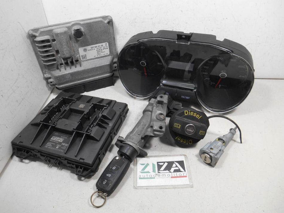Kit Chiave ECU Seat Ibiza 6J 1.2 TDI 55kw 75cv CFW 2014 03P906021BE