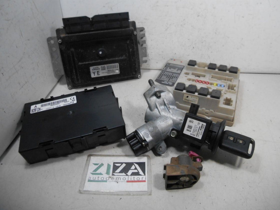 Kit Chiave ECU Nissan Micra K12 1.0 48kw 65cv CR10 2005 MEC32-020
