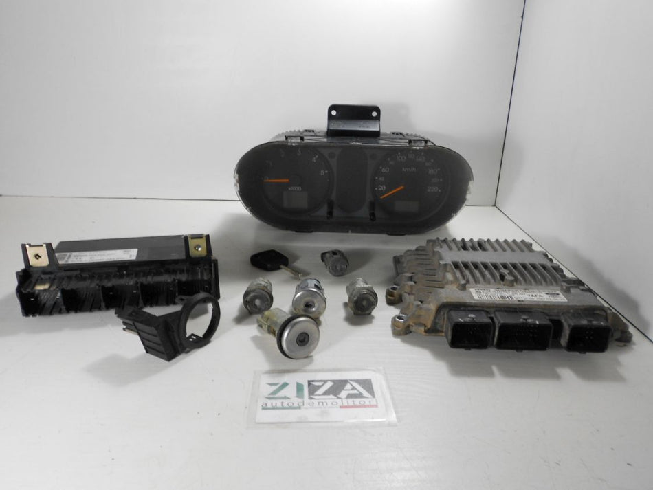 Kit Chiave ECU Ford Fusion 1.4 TDCI 50kw 68cv F6JA 2003 3N11-12A650-AA 5WS40070A-T SID804