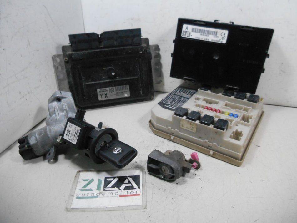Kit Chiave ECU Nissan Micra K12 1.2 59kw 80cv CR12 2005 MEC32-040