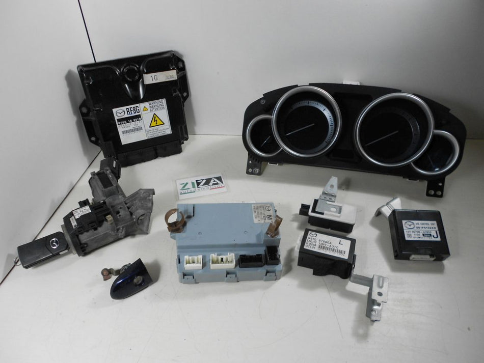 Kit Chiave ECU Mazda 6 GH SW 2.0 140cv RF7J 2007 RF8518881D 275800-8103