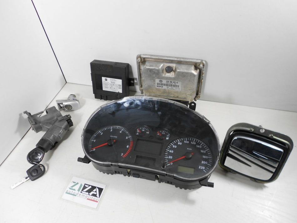 Kit Chiave ECU Seat Ibiza 6K 1.4 60cv AUD 2000 6K0906032AC 0261207228