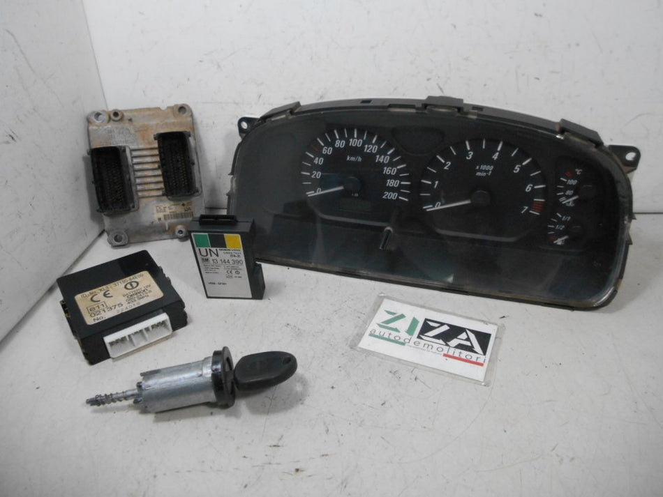 Kit Chiave ECU Opel Agila A 1.0 44kw 60cv Z10XEP 2004 0261208397 55354326