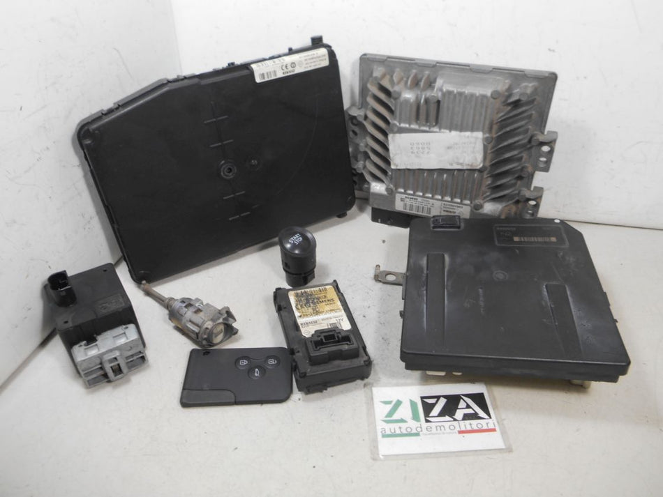 Kit Chiave ECU Renault Megane II SW Rest. 1.5 106cv K9KP7 2006 8200565863