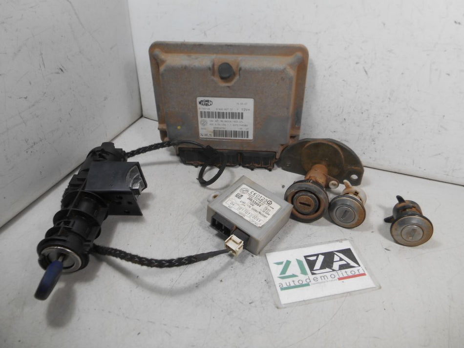 Kit Chiave ECU Fiat Seicento 1.1 40kw 187A1000 2007 51793106