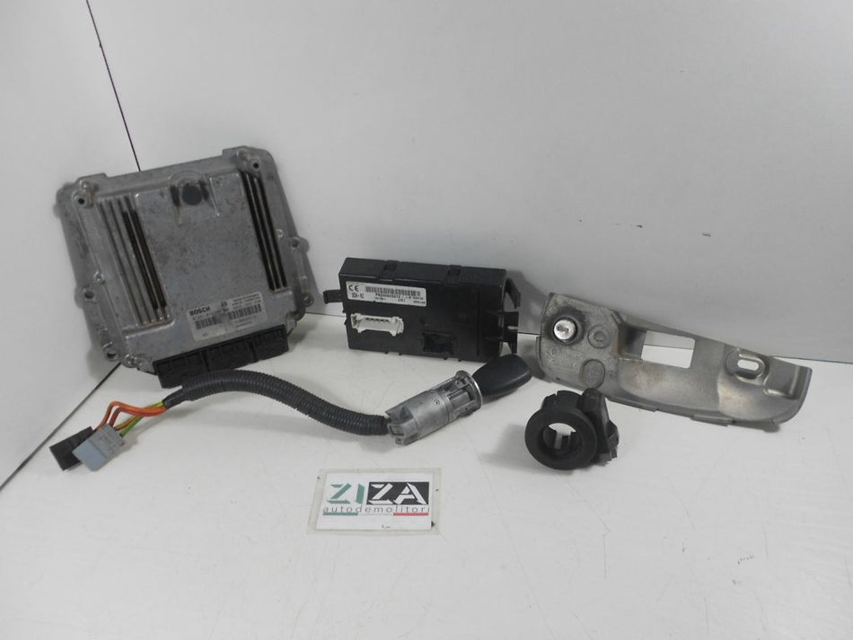 Kit Chiave ECU Opel Vivaro A 2.0 DCI 84kw M9RE7 2009 0281014648 8200666516