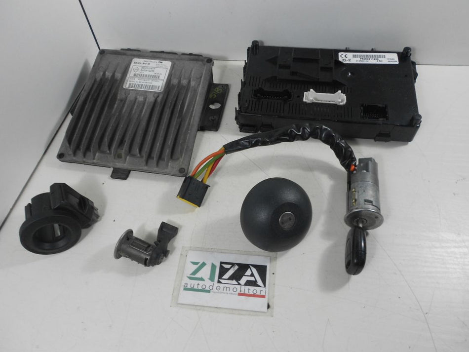 Kit Chiave ECU Renault Clio II 1.5 DCI 65cv K9KA7 2004 8200412258 8200331477