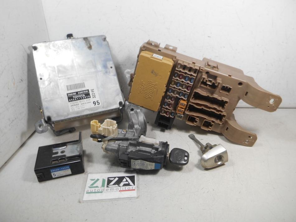 Kit Chiave ECU Toyota Corolla Verso E121 1.6 81kw 3ZZFE 2002 89661-13070
