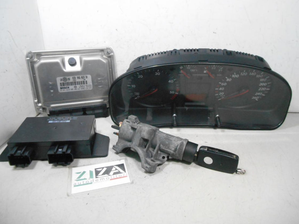 Kit Chiave ECU VW Passat 3B 1.9 TDI 115cv 85kw ATJ 038906019BK 0281010305