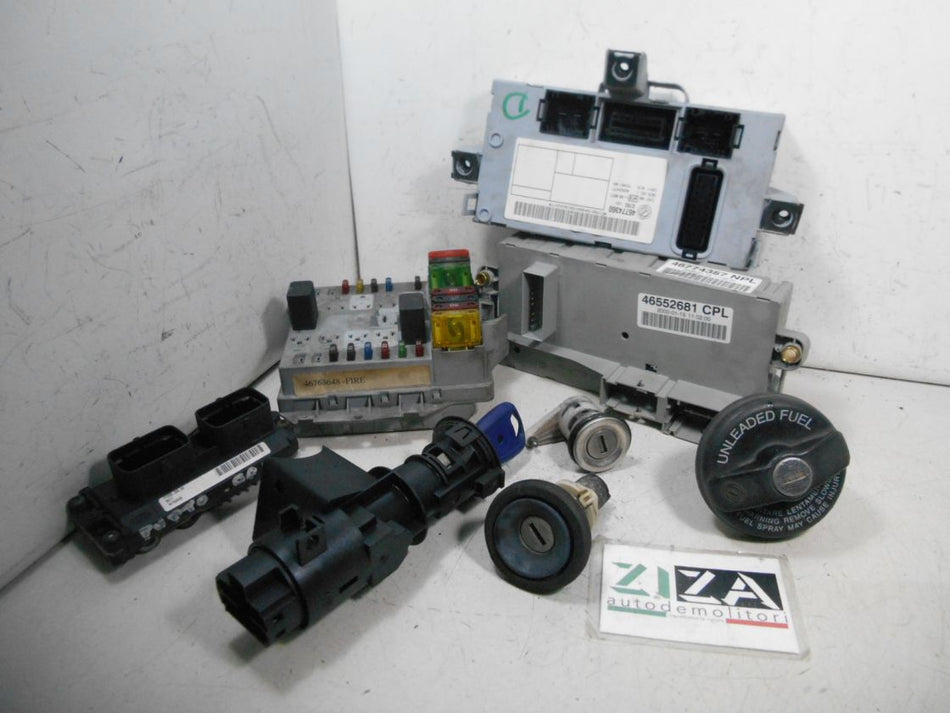Kit Chiave ECU Fiat Punto 188 1.2 44kw 60cv 188A4000 2000 46760606 IAW59F.M2