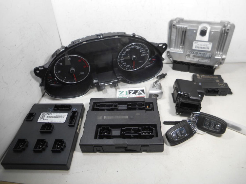 Kit Chiave ECU Audi A4 B8 2.0 105kw CJC 2013 03L906018HT 0281018577