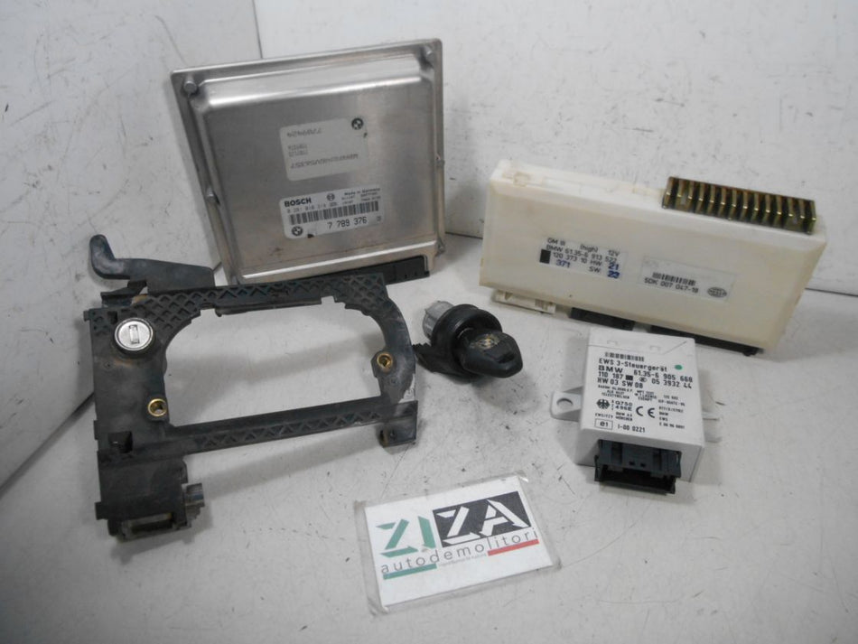 Kit Chiave ECU BMW E39 530D 3.0 142kw 306D1 2001 7789376 61.35-6913523
