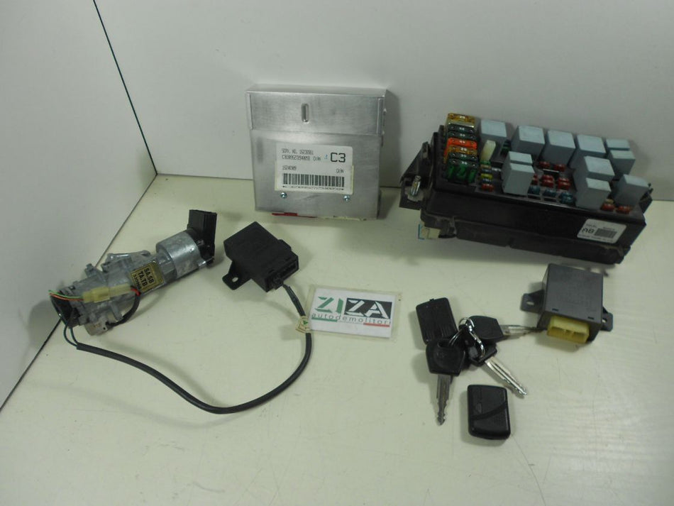 Kit Chiave ECU Daewoo Nubira J100 1.6 77,8kw A16DMS 1998 16238981