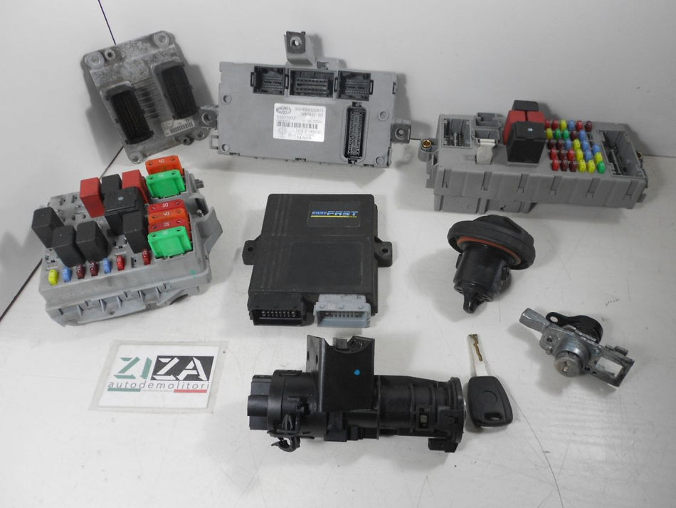 Kit Chiave ECU Alfa 147 1.6 TS 77kw 105cv AR37203 2010 00552049900 0261207727