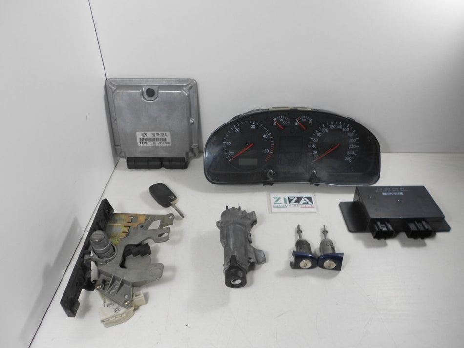 Kit Chiave ECU VW Passat 3B 1.9 TDI 85kw AJM 1999 038906019BJ 0281010176