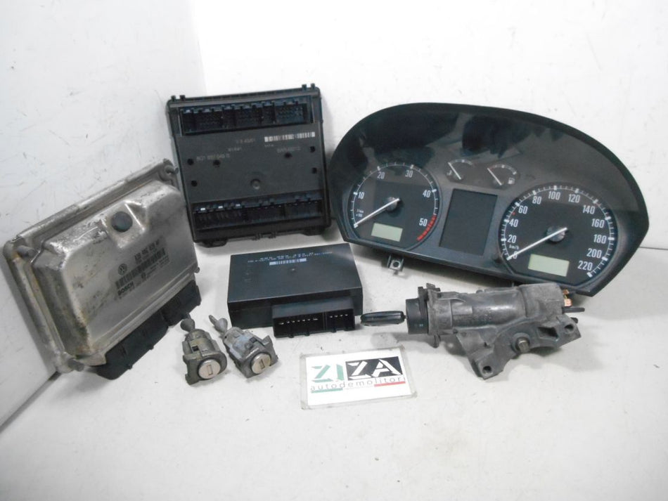 Kit Chiave ECU Skoda Fabia 6Y 1.9 74kw ATD 2002 038906019AF 0281010289