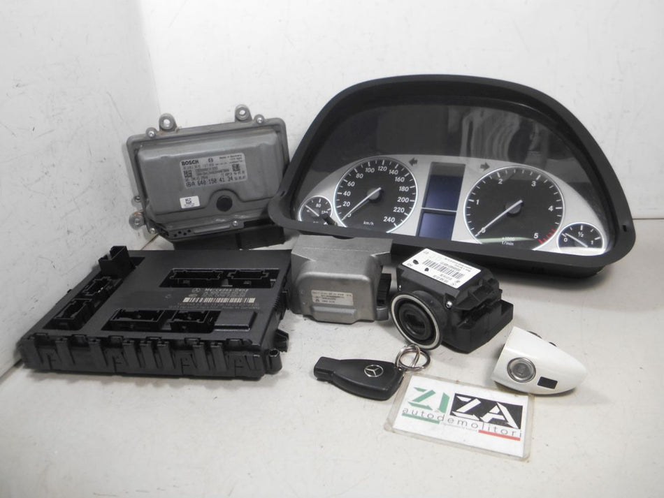 Kit Chiave ECU Mercedes W245 2.0 CDI 140cv 640941 2008 A6401504134 0281015127