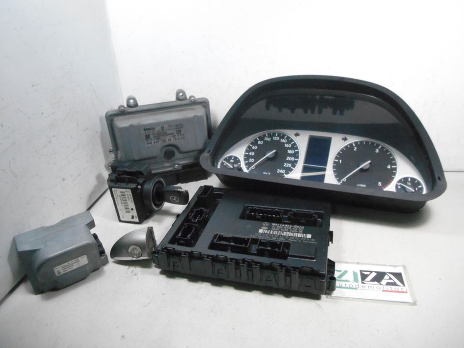 Kit Chiave ECU Mercedes W245 B200 2.0 103kw 640941 2005 A6401504979 0281012432