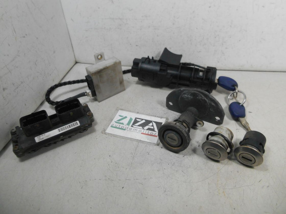 Kit Chiave ECU Fiat Seicento 1.1 40kw 187A1000 2001 46817821 IAW59F.M7