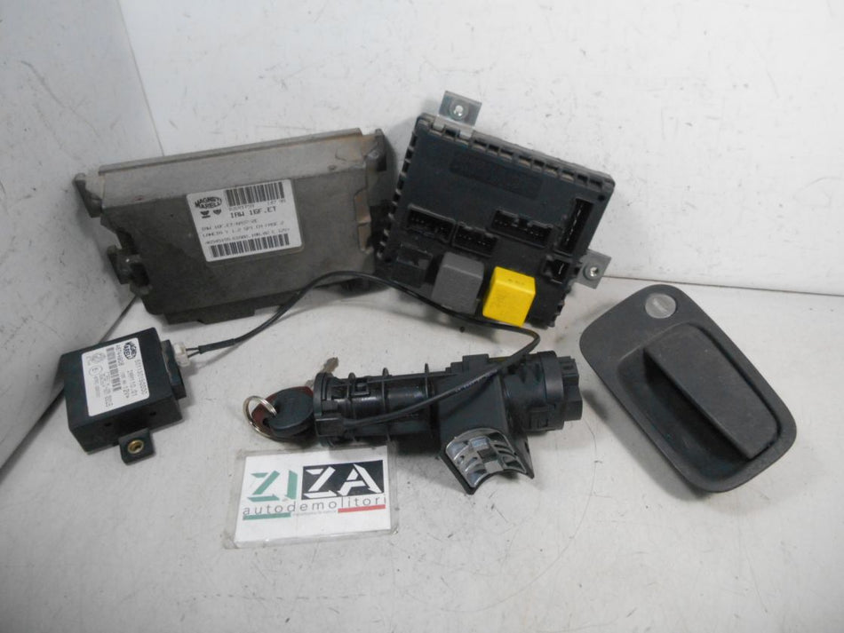 Kit Chiave ECU Lancia Y 1.2 60cv 840A3000 1999 46545155 IAW16FET