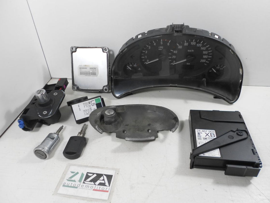 Kit Chiave ECU Opel Corsa C 1.7 48kw Y17DTL 2001 8972333707 09391259