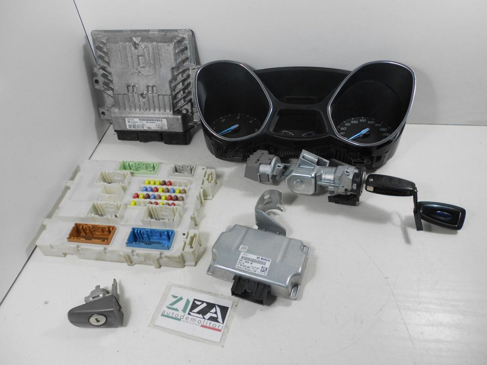 Kit Chiave ECU Ford Focus III 1.6 TDCI 85kw 115cv T1DA 2011 BV61-12A650-NE