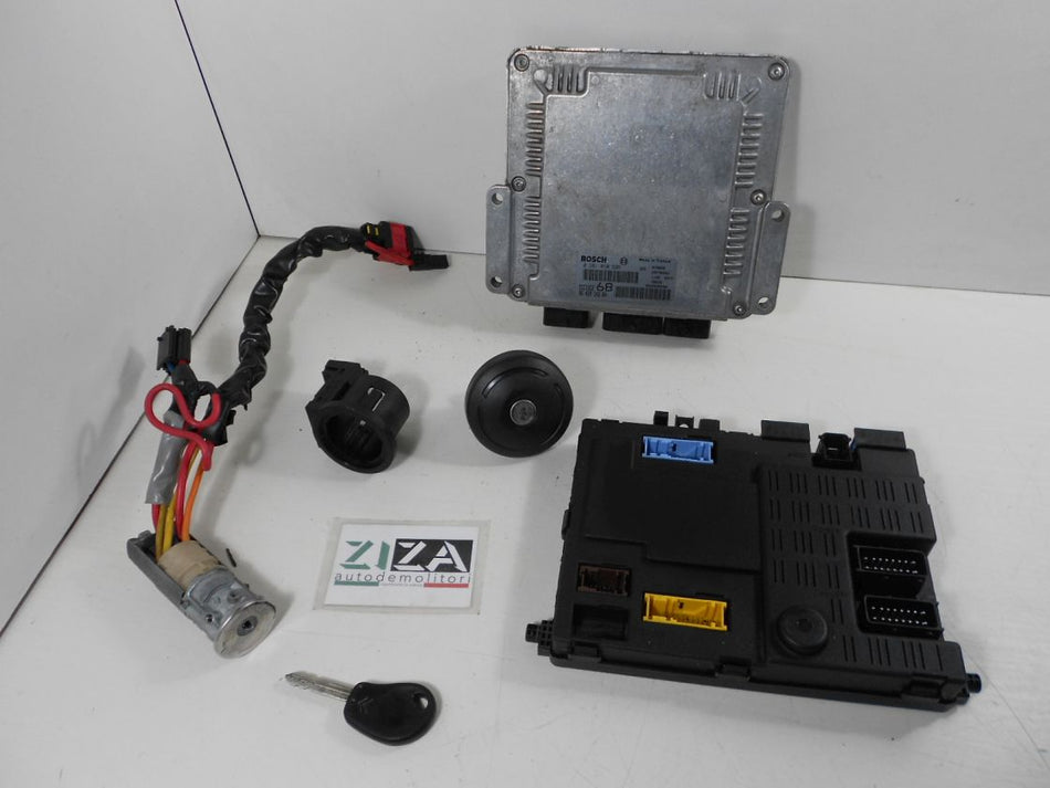 Kit Chiave ECU Citroen Xsara Picasso 2.0 HDI 90cv RHY 2002 9642014980 0281010595