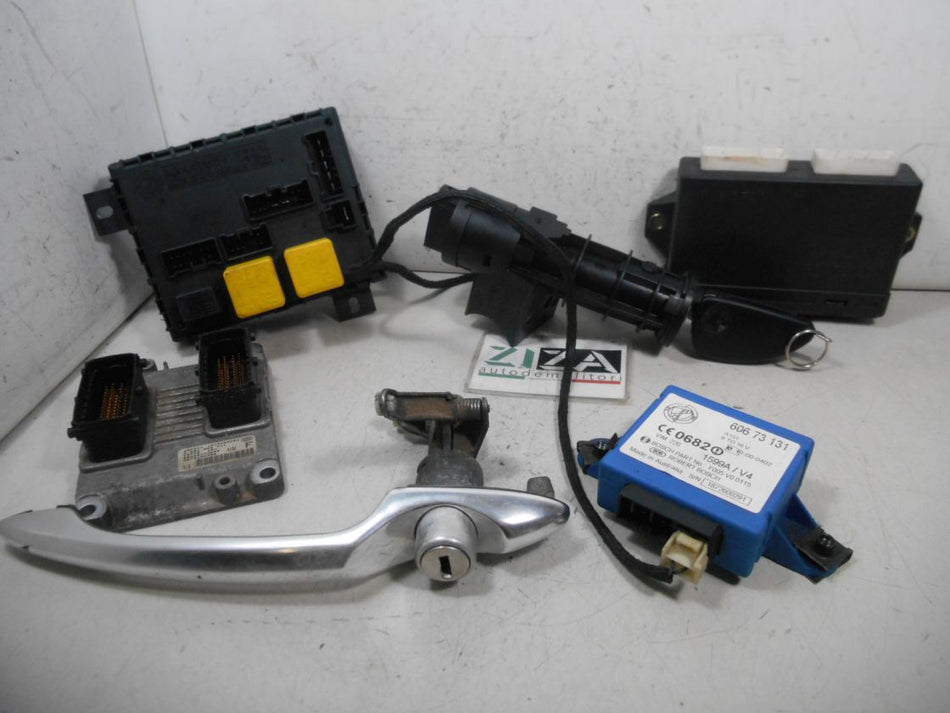 Kit Chiave ECU Alfa 156 SW 1.8 140cv AR32205 2002 00468153660 0261206711