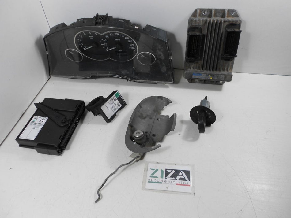 Kit Chiave ECU Opel Meriva A 1.7 CDTI 74kw Z17DTH 2004 97350948 897350-9485 112500-0163