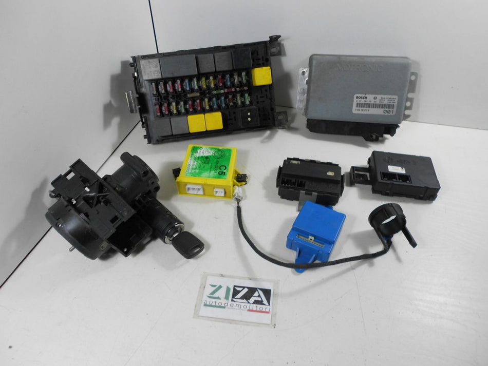 Kit Chiave ECU Alfa 146 1.4 16V 76kw 103cv AR33503 1998 0261204481 00465328100