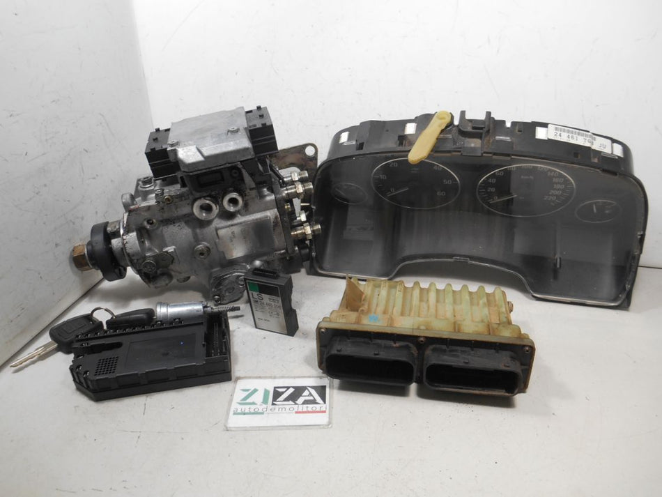 Kit Chiave ECU Opel Zafira A 2.0 DTI 74kw Y20DTH 2004 0281011055