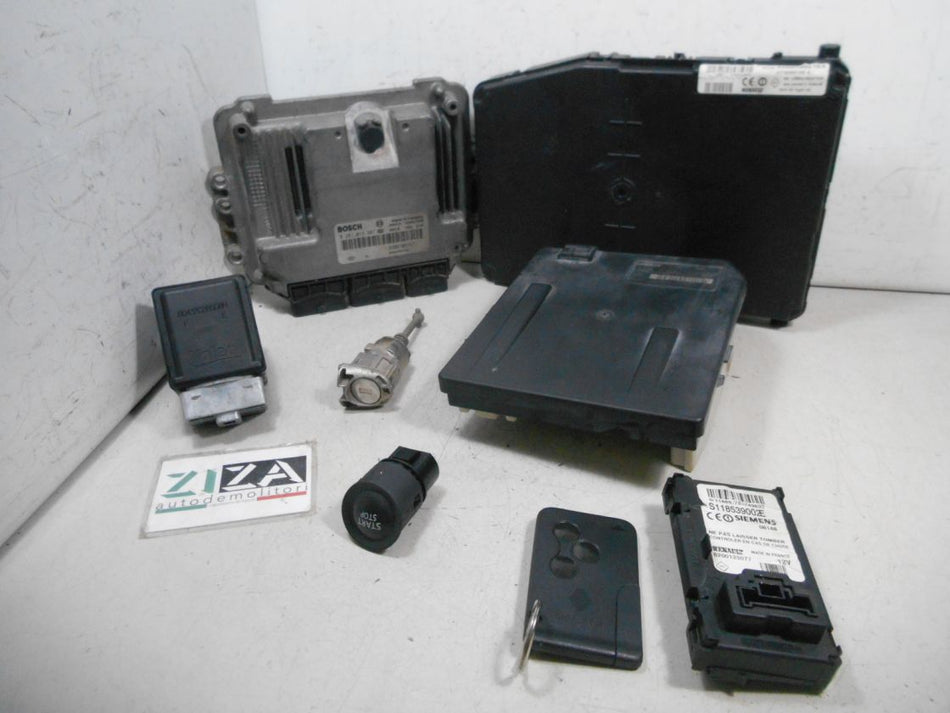 Kit Chiave ECU 8200705747 8200705748 0281013907