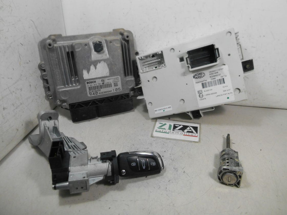 Kit Chiave ECU Alfa Giulietta 1.6 JTDM 77kw 940A3000 2013 51915432 0281018703