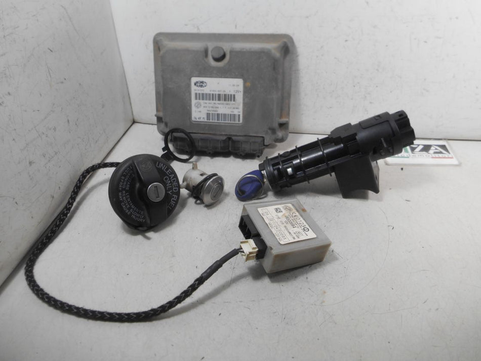 Kit Chiave ECU Fiat Seicento 1.1 54cv 187A1000 2003 55187372 IAW4AF.M9