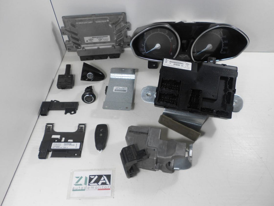 Kit Chiave ECU Ford Ecosport 1.5 Ti 82kw EUJE 2016 FN15-12A650-AAB A2C98548201
