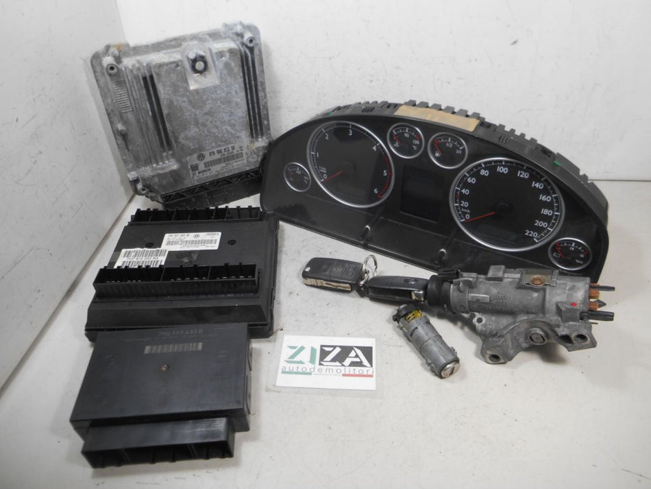 Kit Chiave ECU VW Multivan T5 2.5 128kw BPC 2008 070906016DR 0281014254