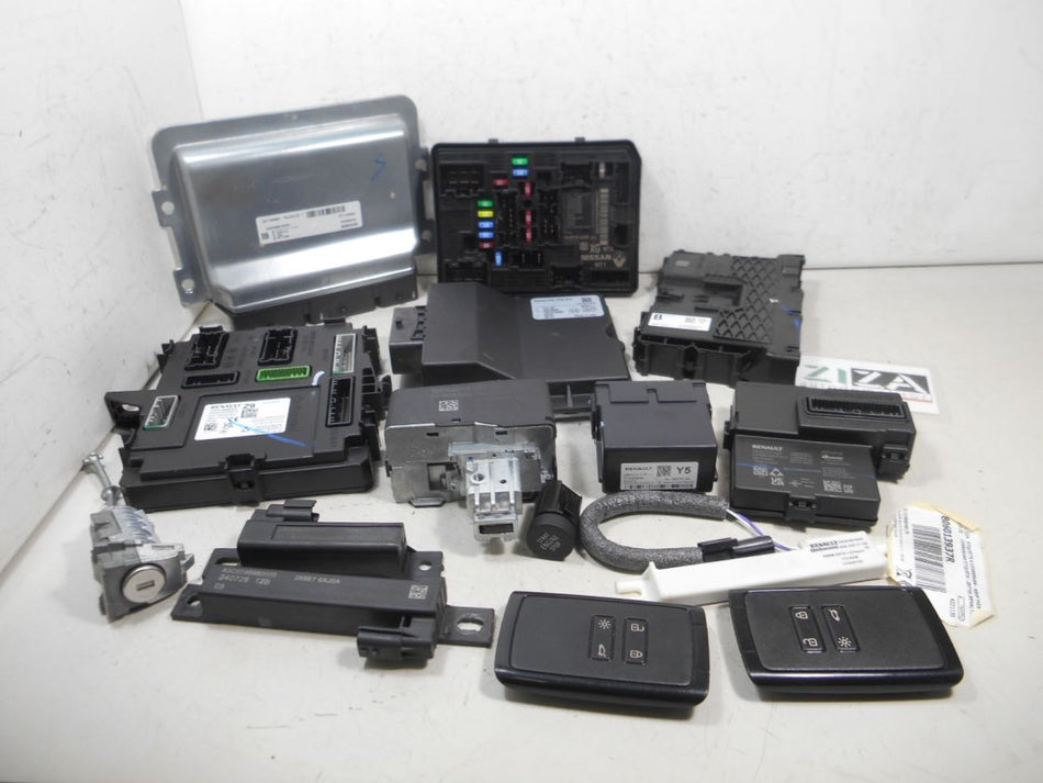 Kit Chiave ECU Renault Captur II Res 1.0 B/GPL 74kw H4DF4 2025 237100966V 237100968V AAA9489120001