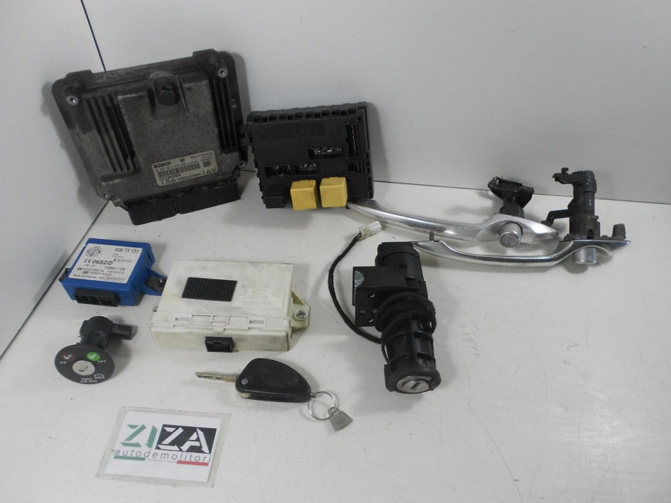Kit Chiave ECU Alfa 156 1.9 JTD 140cv 192A5000 2004 55194364 0281011425