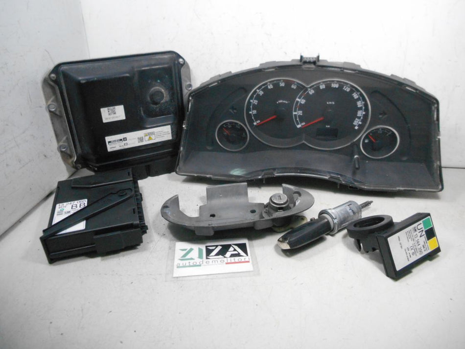 Kit Chiave ECU Meriva A 1.7 CDTI 81kw Z17DTR 2007 98002896 MB275800-4754 898002-8964
