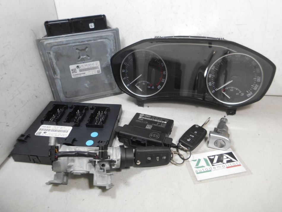 Kit Chiave ECU Skoda Octavia 1Z 1.6 CAY 2010 03L906023AG 5WP42814AA